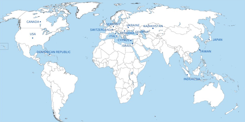 map of Partners