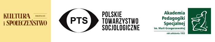 Logotypy Patronów: KULTURA i SPOLECZENSTWO PTS i APS.png