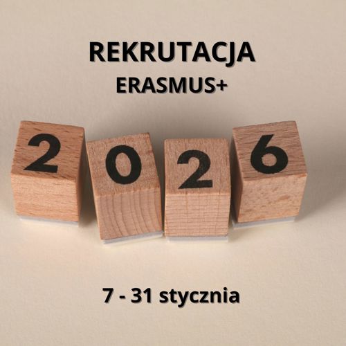 Rekrutacja ERASMUS 2026-27
