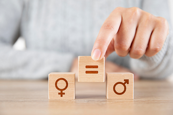 grafika równość płci
