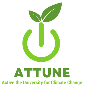 zielone logo projektu Attune